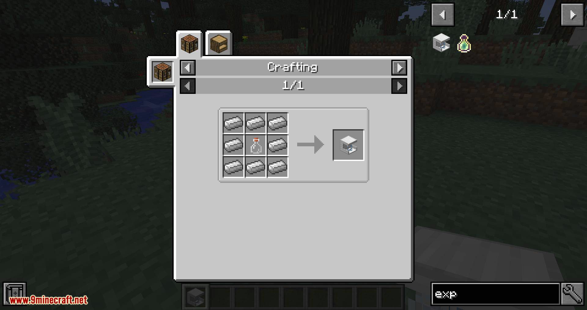 EXP Bottling Mod (1.18.2, 1.17.1) - A Block Used to Make Bottled EXP 4