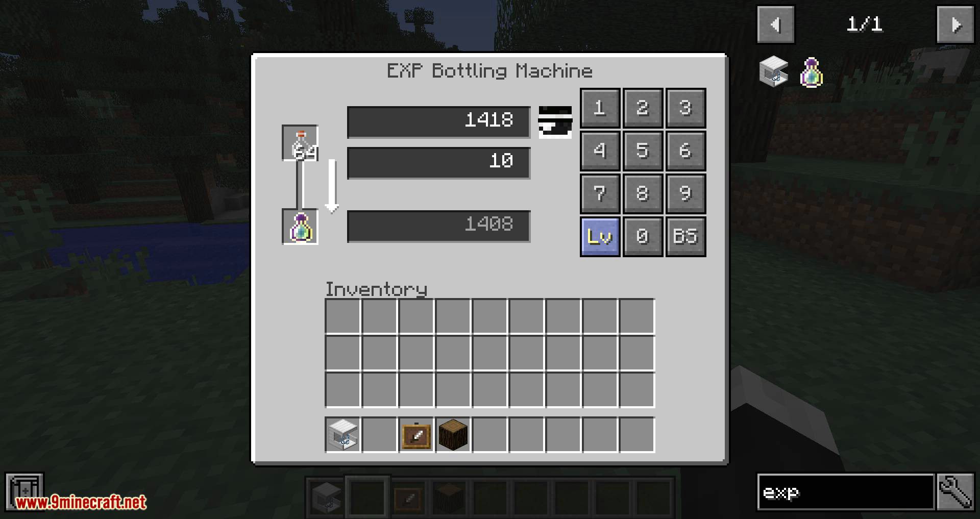 EXP Bottling Mod (1.18.2, 1.17.1) - A Block Used to Make Bottled EXP 11