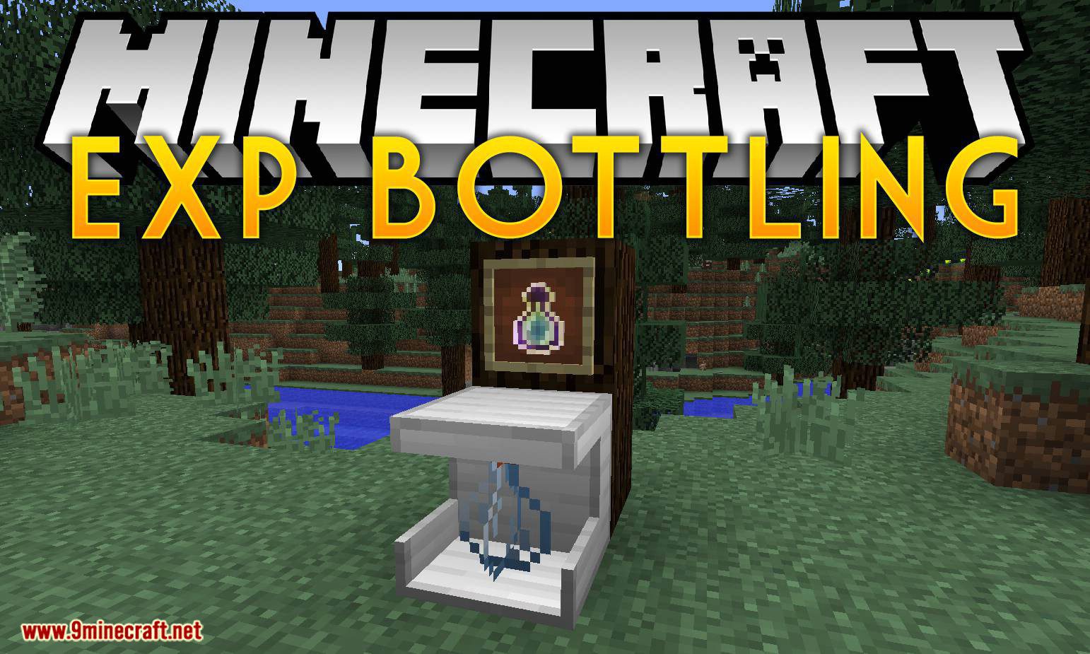 EXP Bottling Mod (1.18.2, 1.17.1) - A Block Used to Make Bottled EXP 1