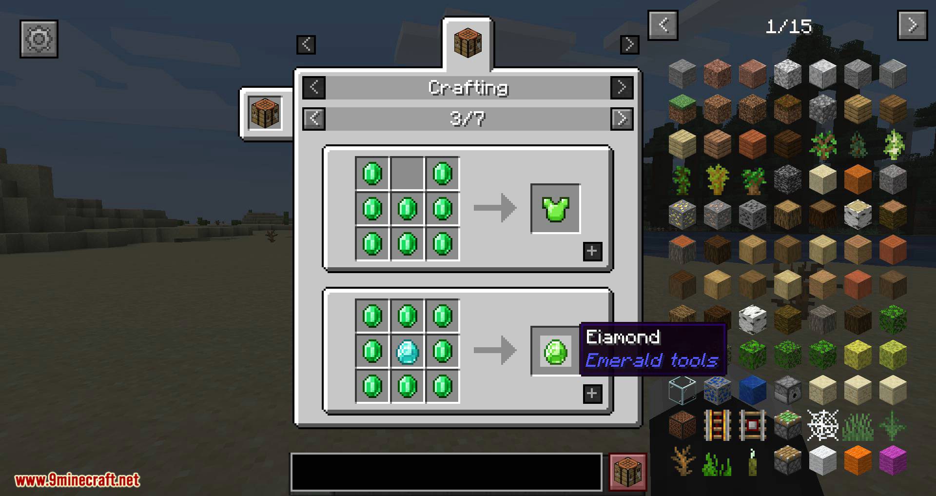 E404NNF's Emerald Tools Mod (1.16.5, 1.15.2) - Nice Emerald Tools for Fabric 5