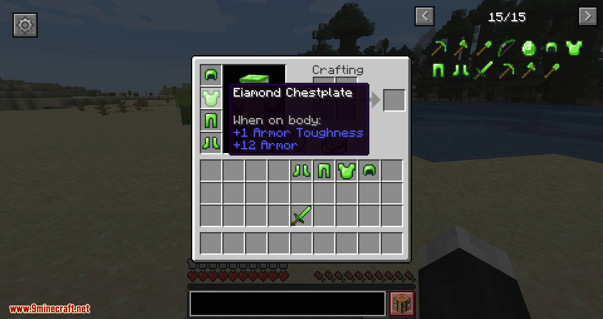 E404NNF's Emerald Tools Mod (1.16.5, 1.15.2) - Nice Emerald Tools for Fabric 13