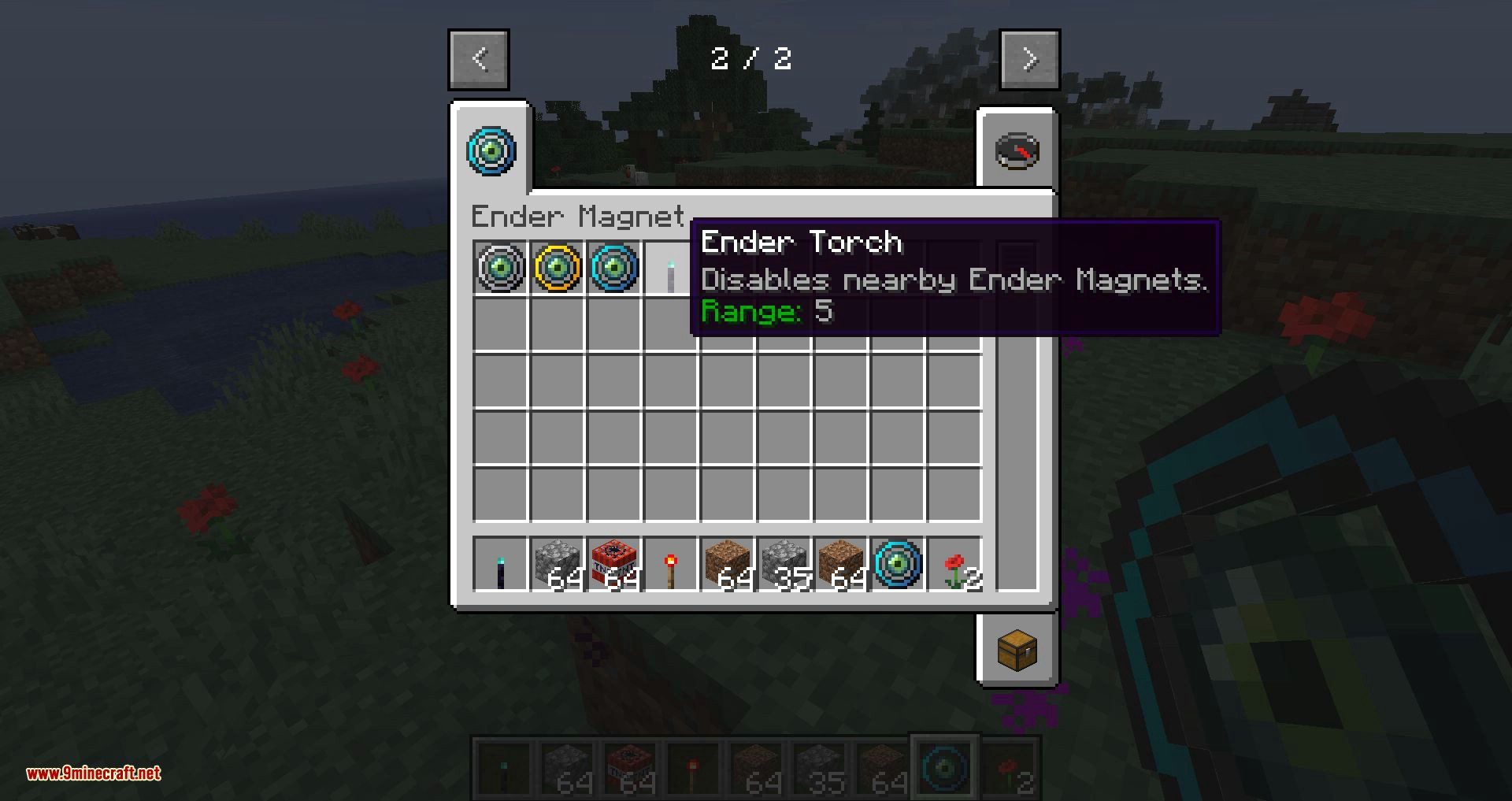 Ender Magnet Mod (1.19.3, 1.18.2) - Pull Nearby Items to the Player 13