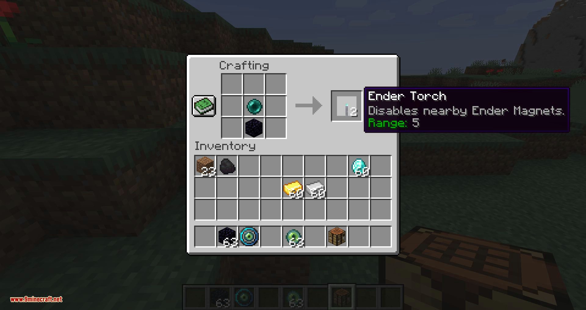 Ender Magnet Mod (1.19.3, 1.18.2) - Pull Nearby Items to the Player 17