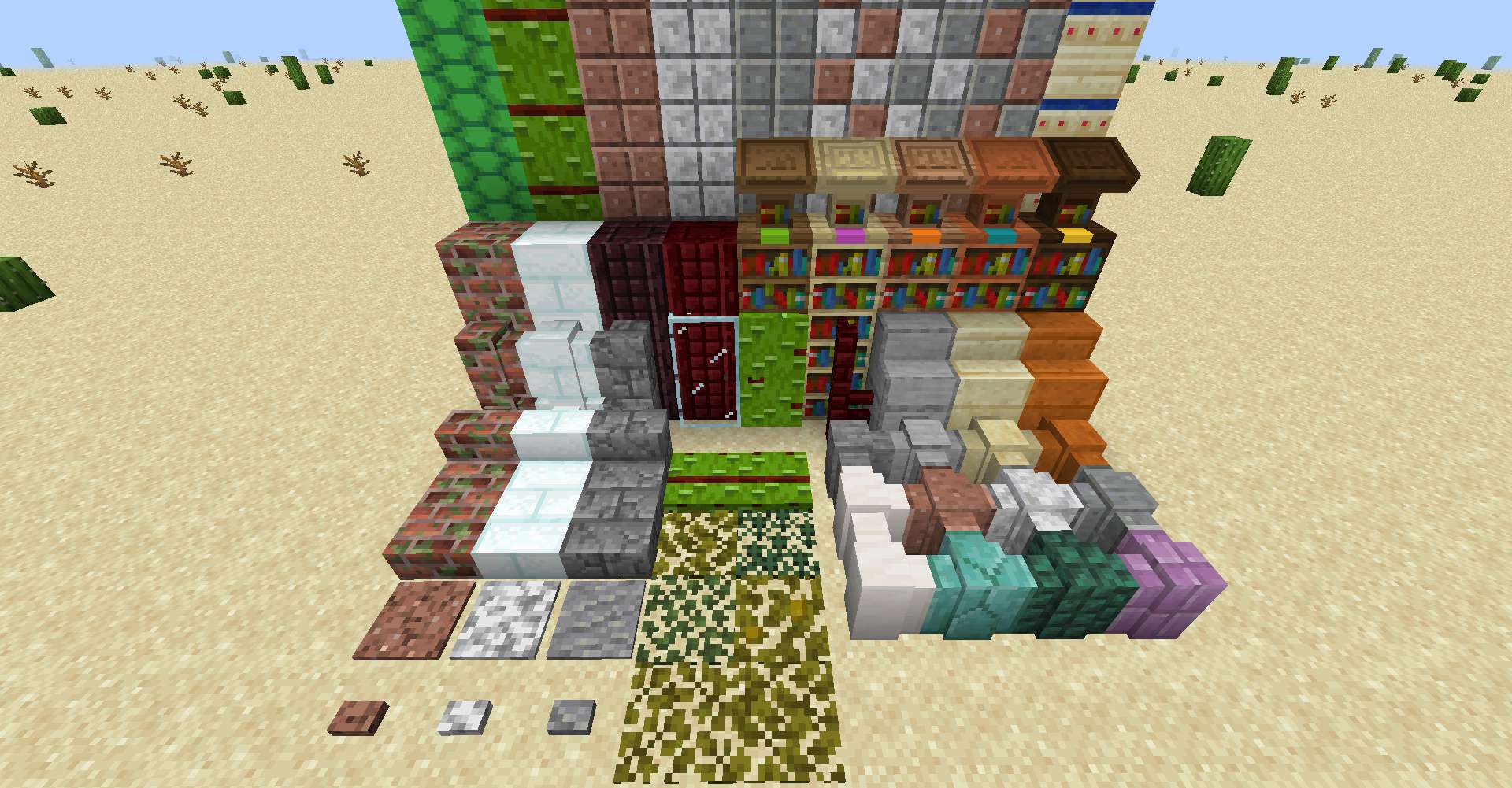 FabriBlocks Mod 1.16.5, 1.14.4 (Building and Decoration Blocks for Fabric) 4