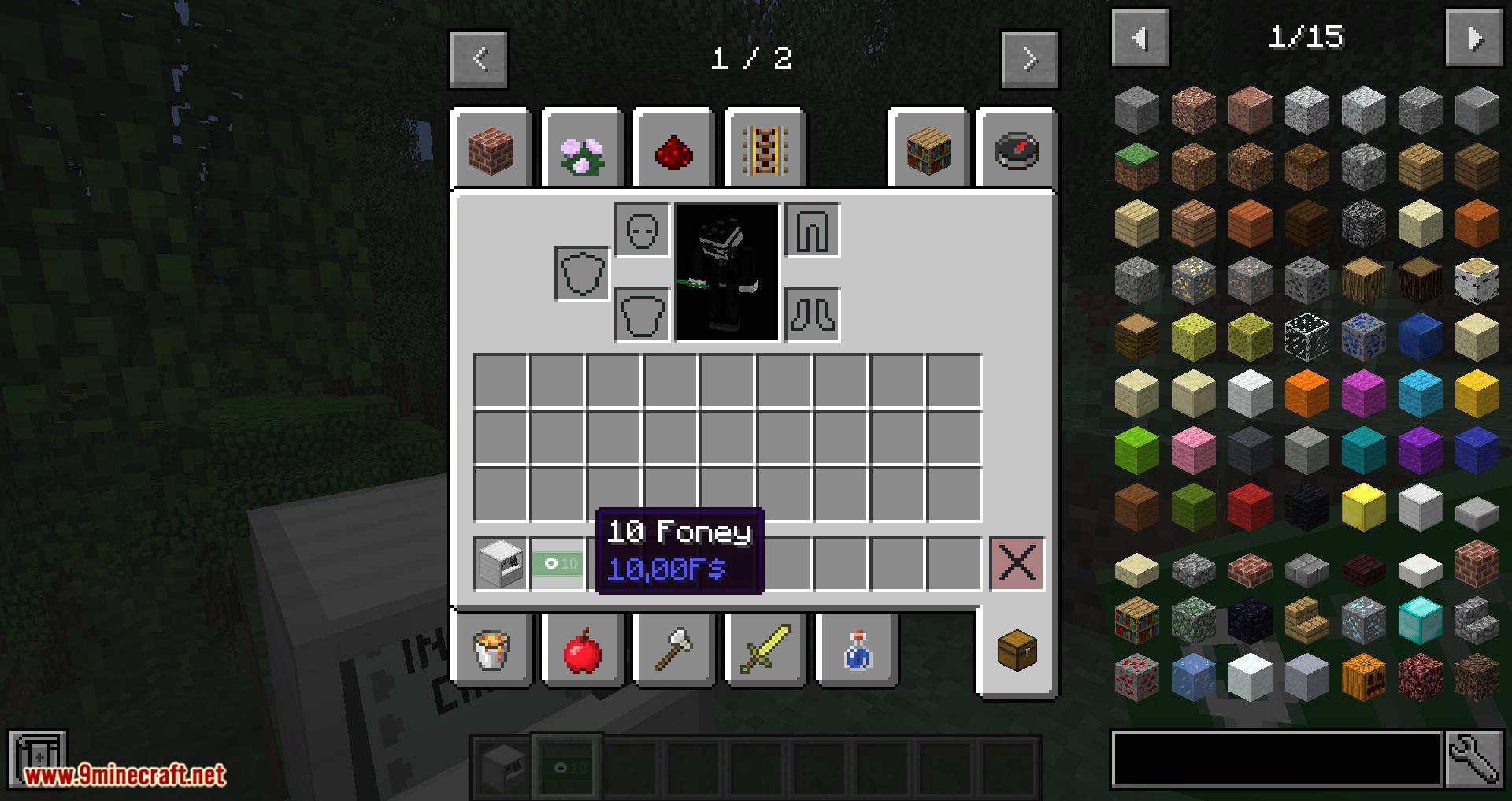 Fex's Small Money Mod (1.20.4, 1.12.2) - Money Items, Custom Banks, Banking Fees 9