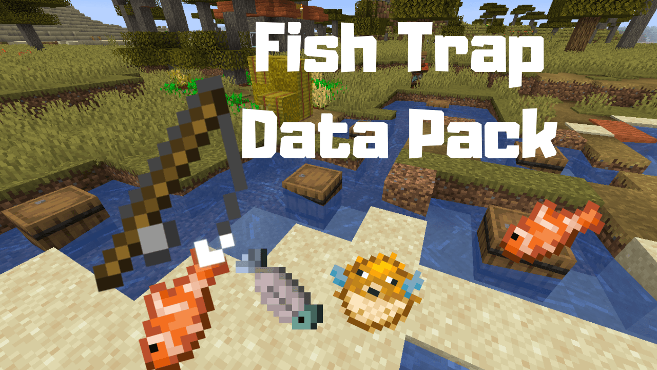 Fish Trap Data Pack (1.16.5, 1.14.4) - Automated fishing 1
