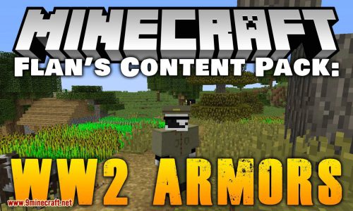 Flan’s WW2 Armors Content Pack 1.12.2 (Belgium, Dutch, Italy, Russia, Germany…) Thumbnail