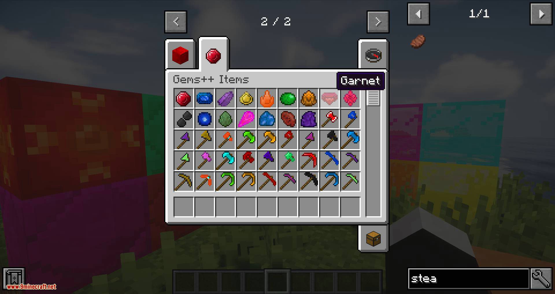 GemsPlusPlus Mod 1.16.5, 1.15.2 (A Lot More Gem) 9