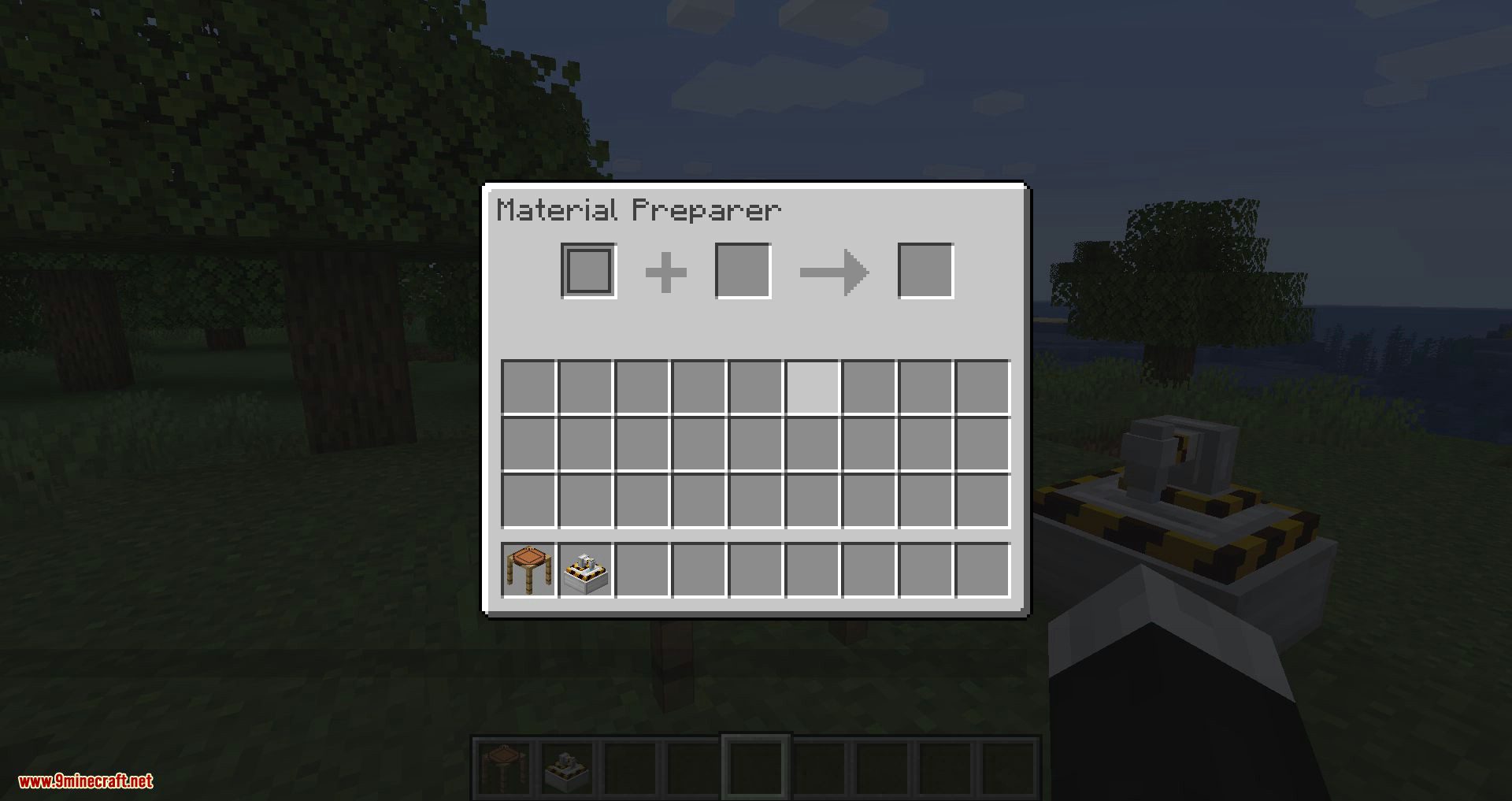 Materialisation Mod 1.16.5, 1.15.2 (Craft Tools with Any Materials) 6