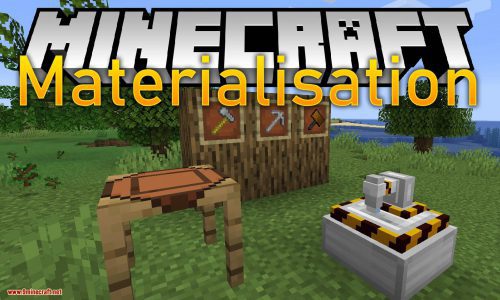 Materialisation Mod 1.16.5, 1.15.2 (Craft Tools with Any Materials) Thumbnail