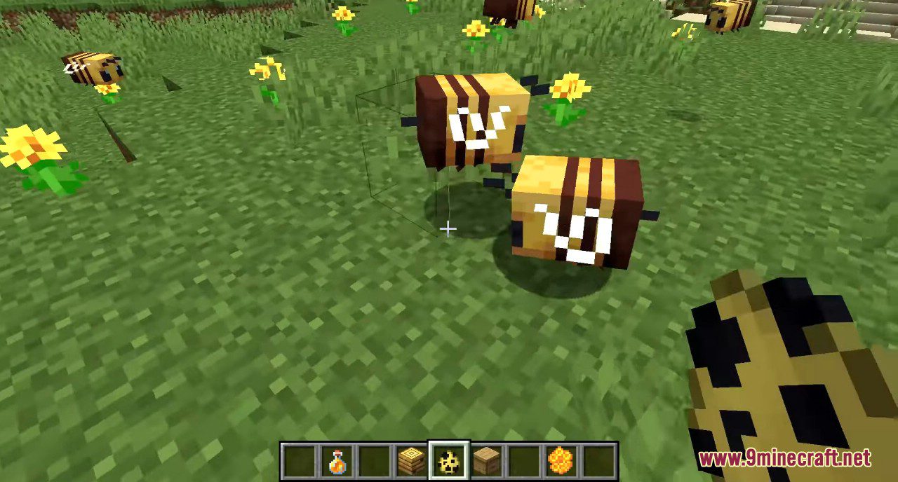 Minecraft 1.15 Snapshot 19w34a (Bee Nest, Hive, Honeycomb & Honey) 2