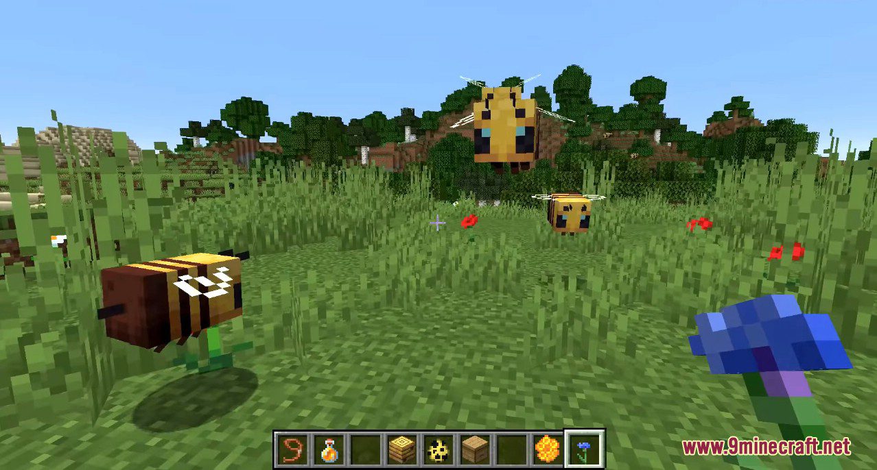 Minecraft 1.15 Snapshot 19w34a (Bee Nest, Hive, Honeycomb & Honey) 5