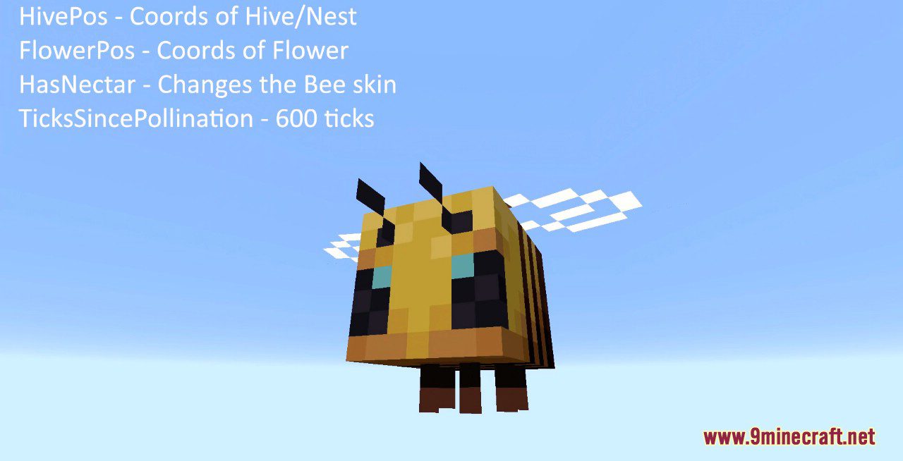 Minecraft 1.15 Snapshot 19w34a (Bee Nest, Hive, Honeycomb & Honey) 8