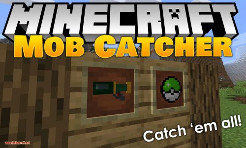 Mob Catcher Mod (1.21.1, 1.20.1) – Gotta Catch ‘Em All Thumbnail