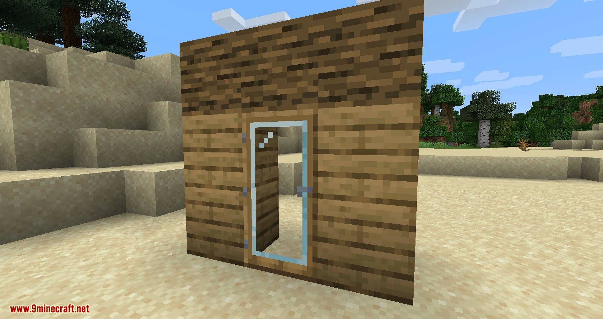 Modern Glass Doors Mod (1.20.4, 1.19.4) - Prettier Glass Doors for Fabric 9