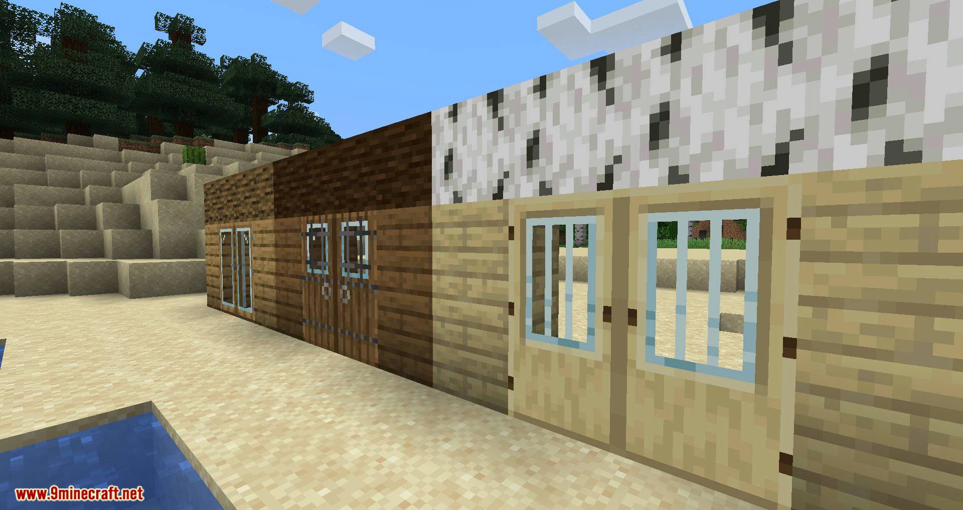 Modern Glass Doors Mod (1.20.4, 1.19.4) - Prettier Glass Doors for Fabric 13