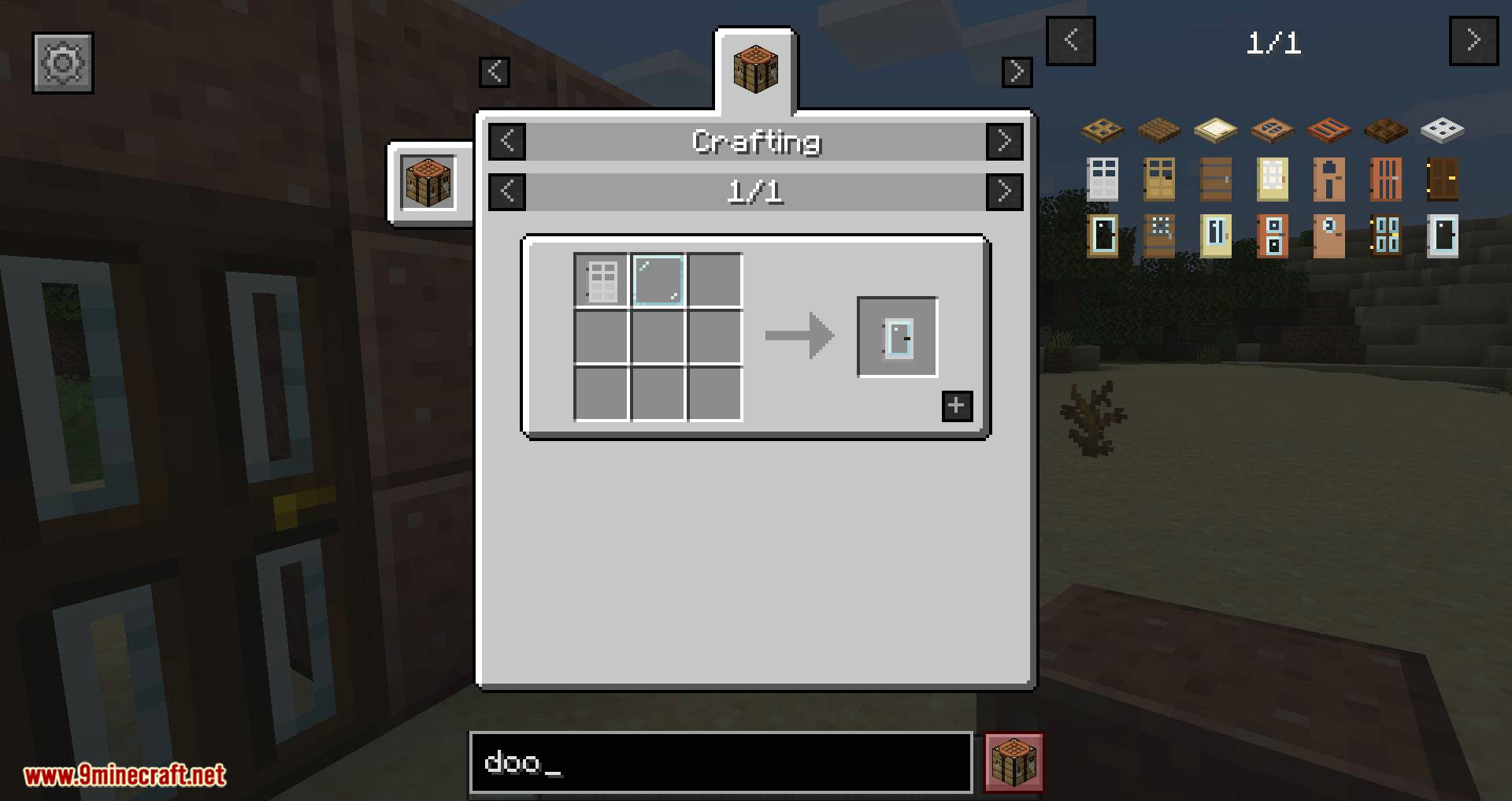 Modern Glass Doors Mod (1.20.4, 1.19.4) - Prettier Glass Doors for Fabric 18