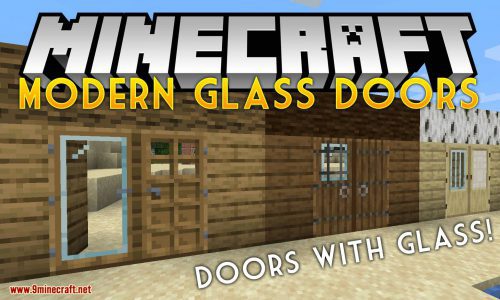 Modern Glass Doors Mod (1.20, 1.19.4) – Prettier Glass Doors for Fabric Thumbnail