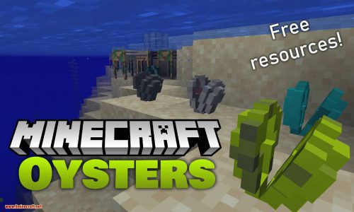 Oysters Mod (1.18.1, 1.16.5) – Aquatic Themed Resource Generation Thumbnail