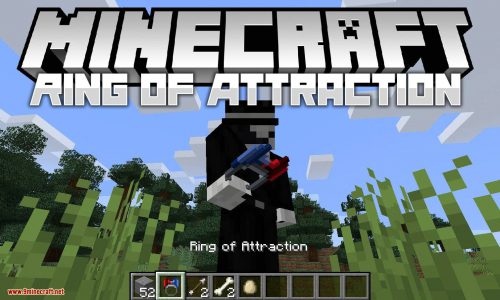 Ring of Attraction Mod (1.21.1, 1.20.1) – A Simple and Powerful Item Magnet Thumbnail