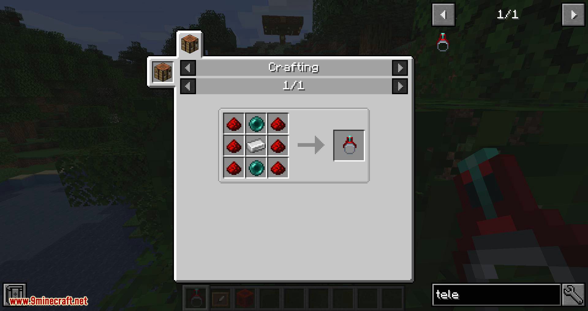 Ring of Teleport Mod (1.20.4, 1.19.3) - Teleport to a Stored Location, Reusable 2