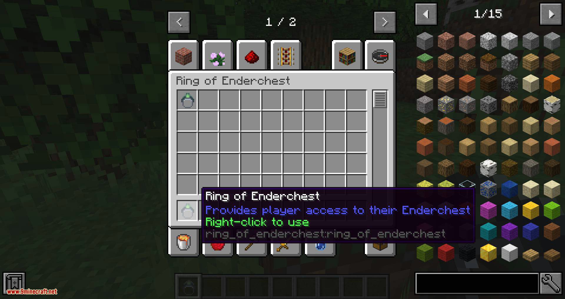 Ring of the Enderchest Mod (1.20.4, 1.19.3) - Access Your Enderchest on the Go 3