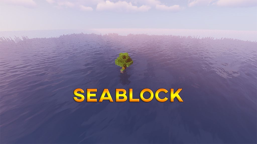 SeaBlock Map 1.14.4 for Minecraft 1