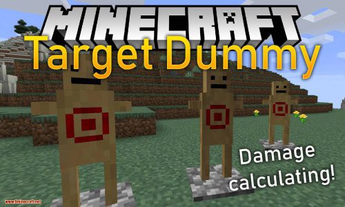 Target Dummy Mod (1.21.1, 1.20.1) – Testing Your Damage Thumbnail