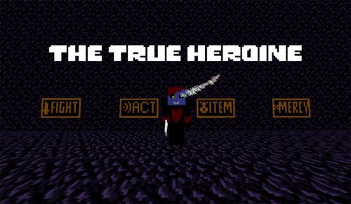The True Heroine (Undertale) Map 1.14.4 for Minecraft Thumbnail