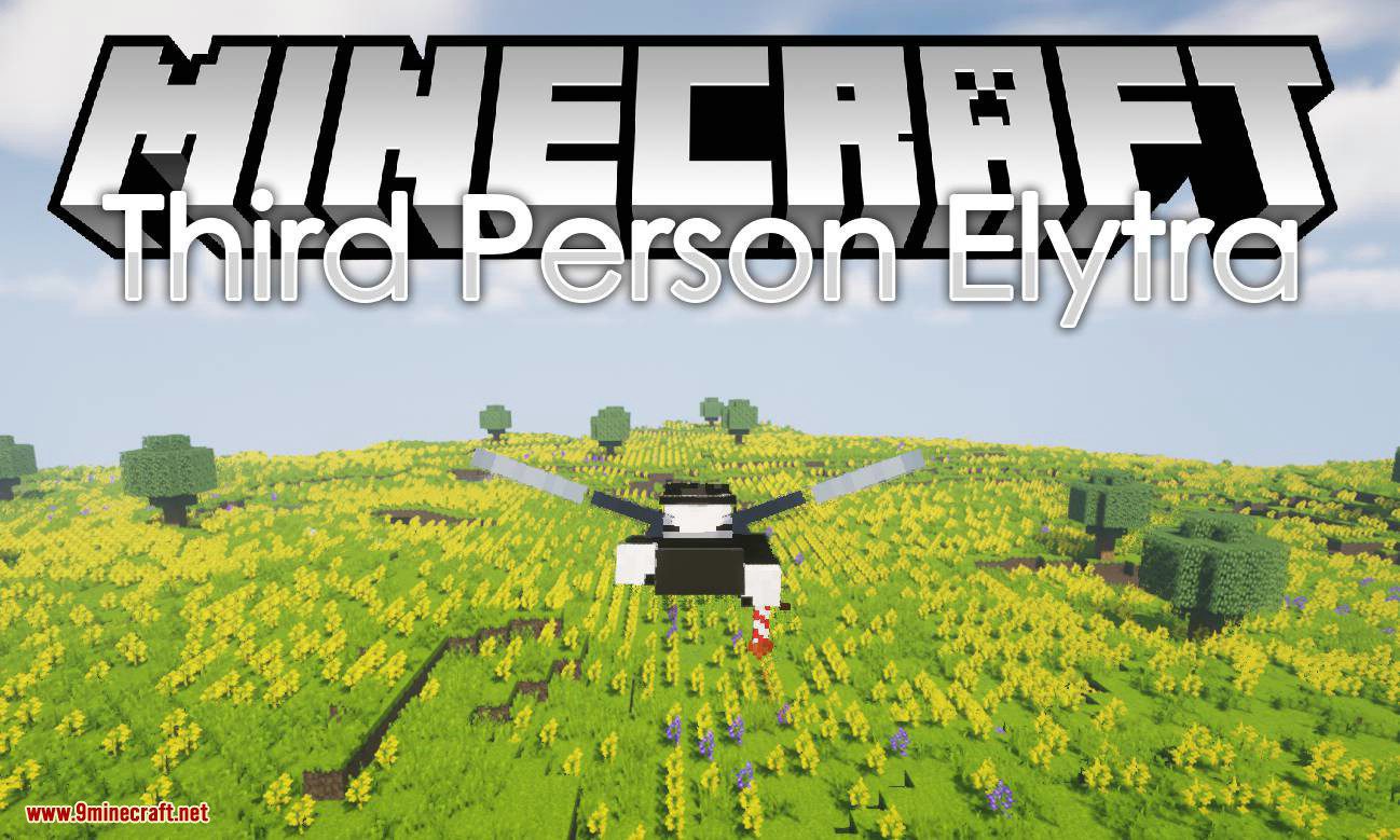 Third Person Elytra Mod 1.18.1, 1.17.1 (Forces Third Person While Using an Elytra) 1