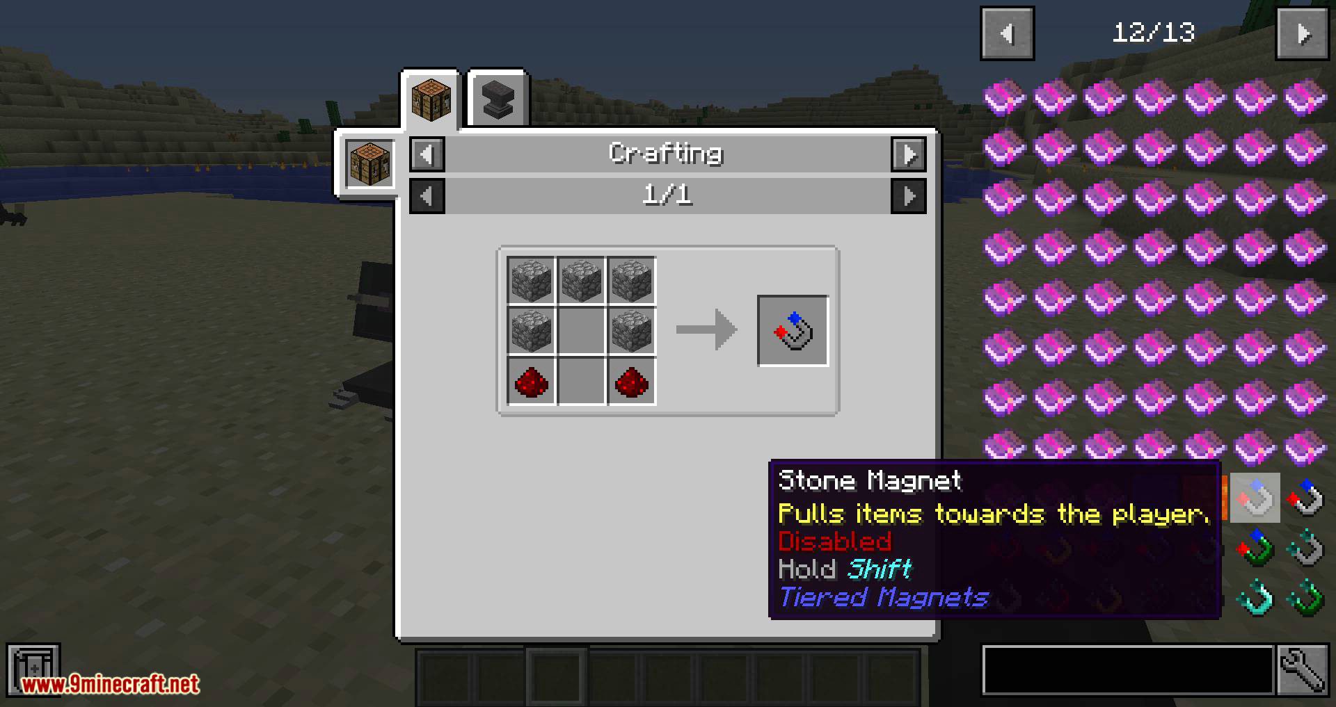 Tiered Magnets Mod 1.14.4, 1.12.2 (Make Retrieving Items Easier) 15