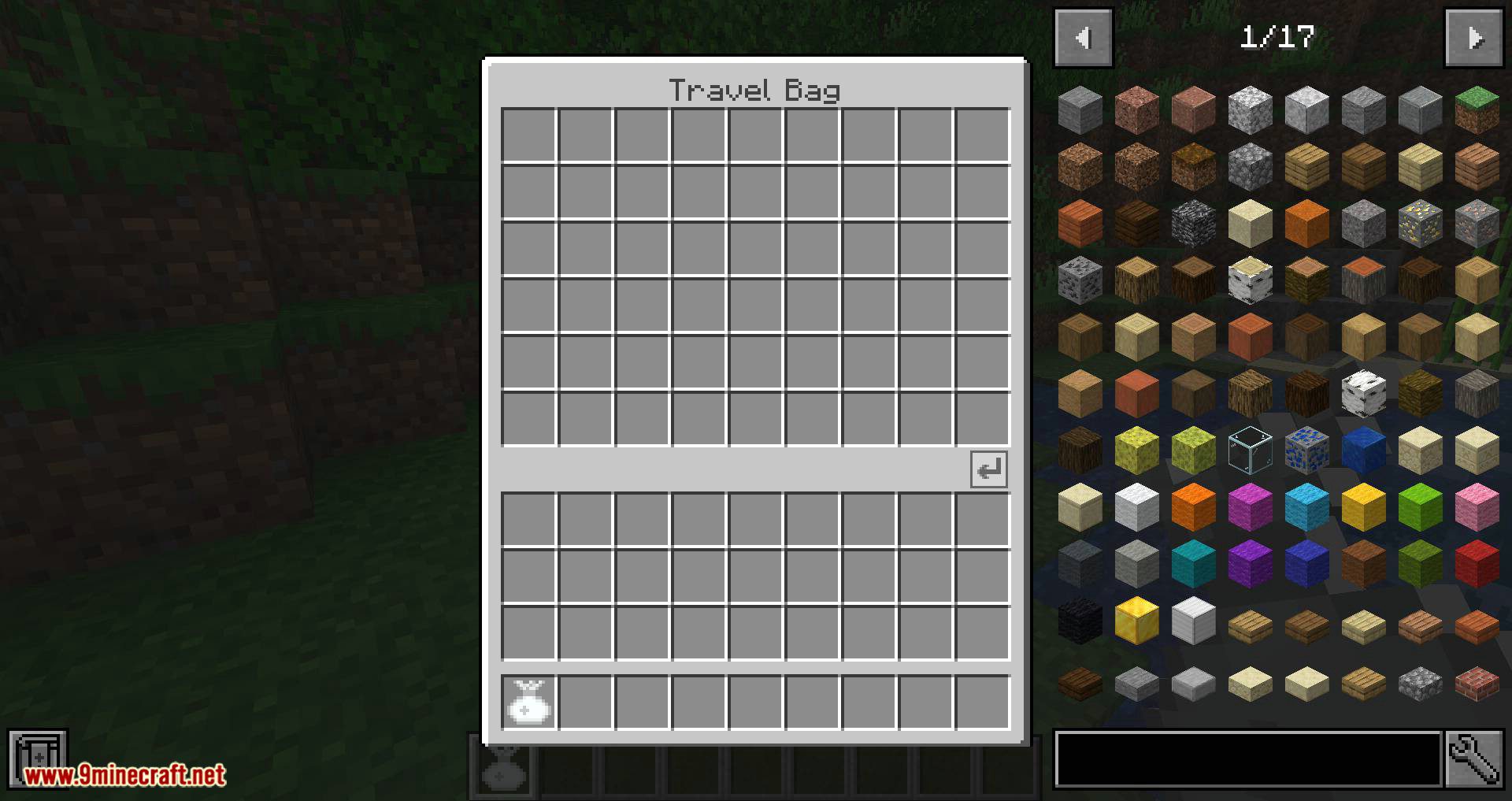 Travel Bag Mod 1.17.1, 1.16.5 (Super-Duper Magical Bags) 14