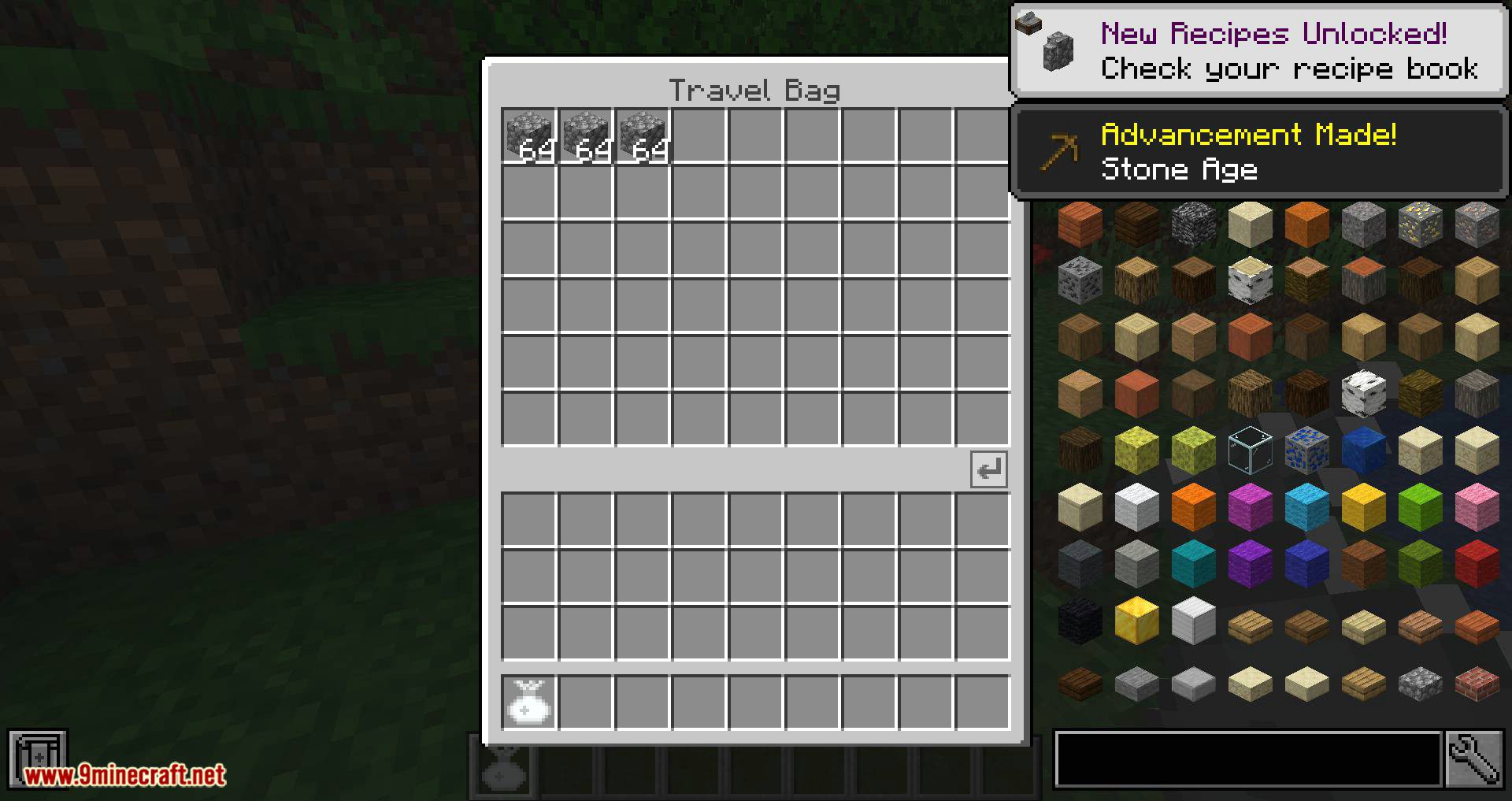 Travel Bag Mod 1.17.1, 1.16.5 (Super-Duper Magical Bags) 15