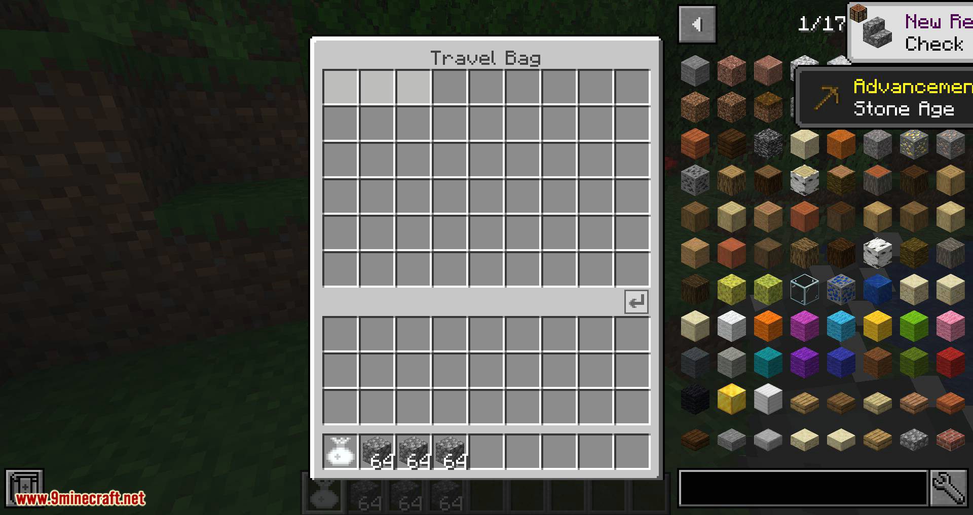 Travel Bag Mod 1.17.1, 1.16.5 (Super-Duper Magical Bags) 16