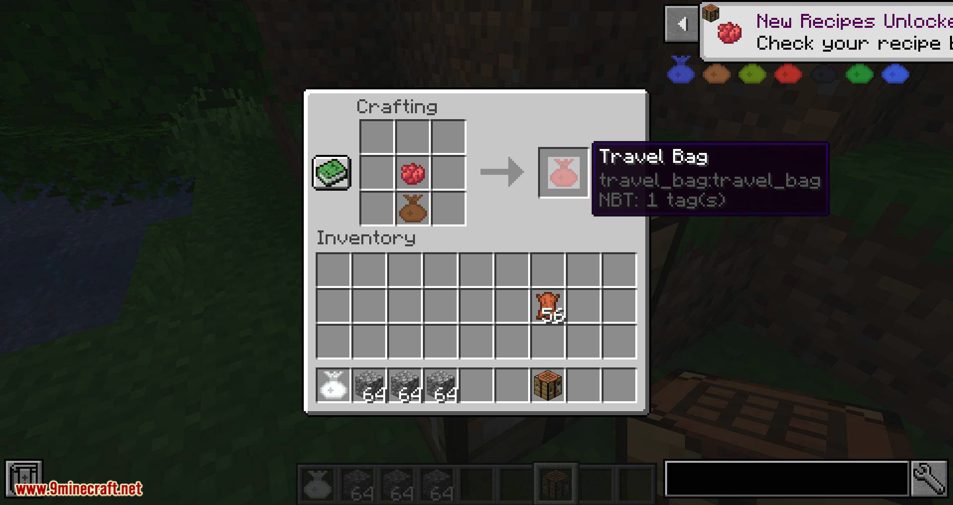 Travel Bag Mod 1.17.1, 1.16.5 (Super-Duper Magical Bags) 18