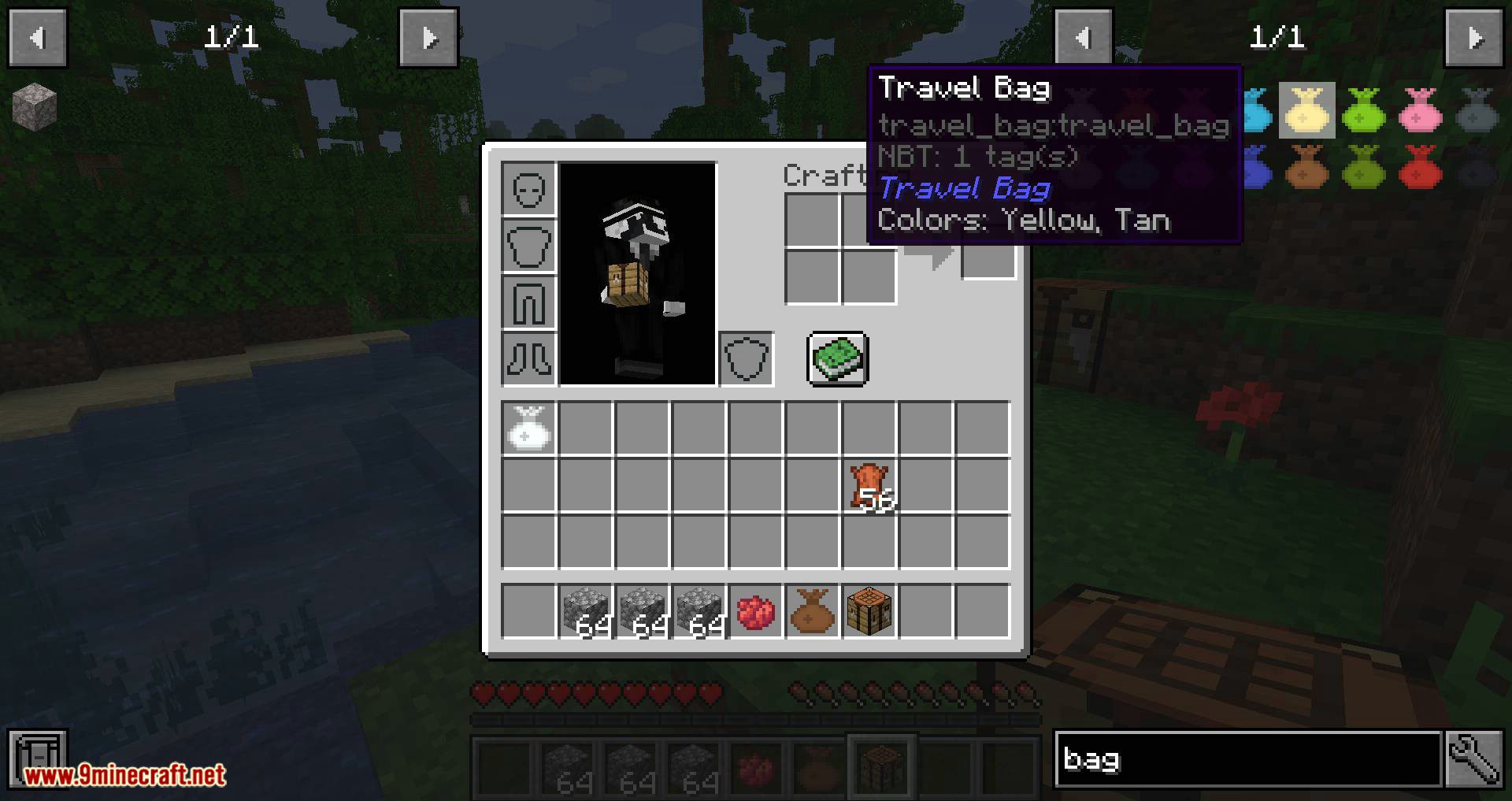 Travel Bag Mod 1.17.1, 1.16.5 (Super-Duper Magical Bags) 19