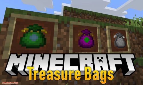 Treasure Bags Mod (1.20.1, 1.19.4) – Loot Bags Created with Data Packs Thumbnail