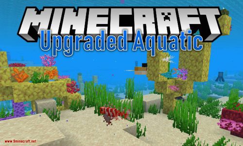 Upgrade Aquatic Mod (1.19.2, 1.18.2) – New Fish, Sea Monsters and More Thumbnail