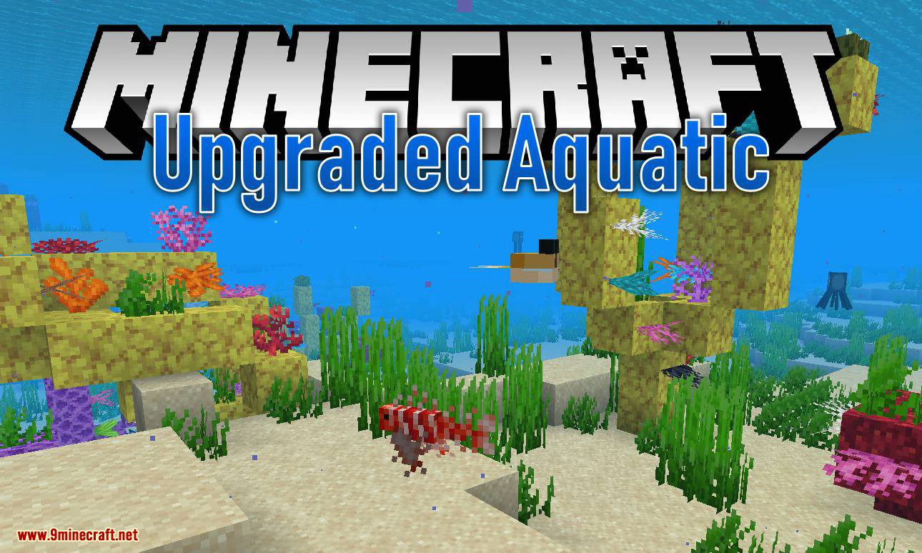 Upgrade Aquatic Mod (1.19.2, 1.18.2) - New Fish, Sea Monsters and More 1