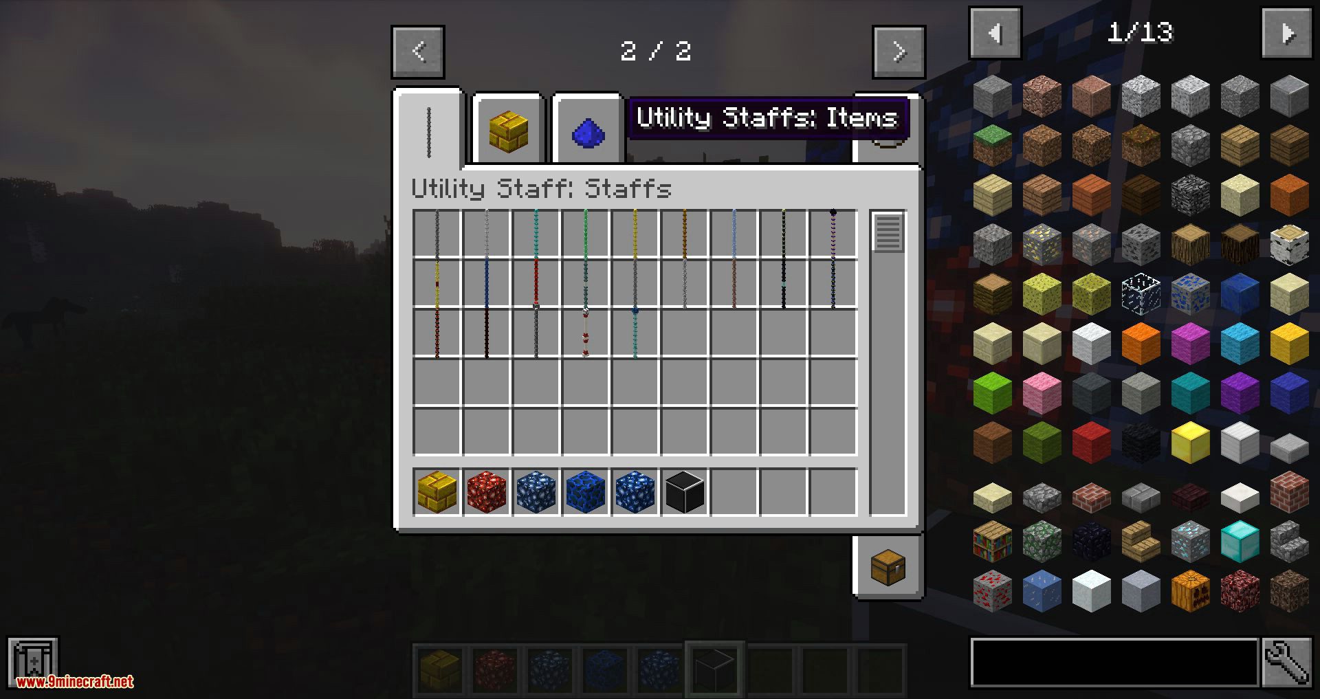 Utility Staffs Mod 1.12.2 (Too Many Epic Staffs To Choose From) 26