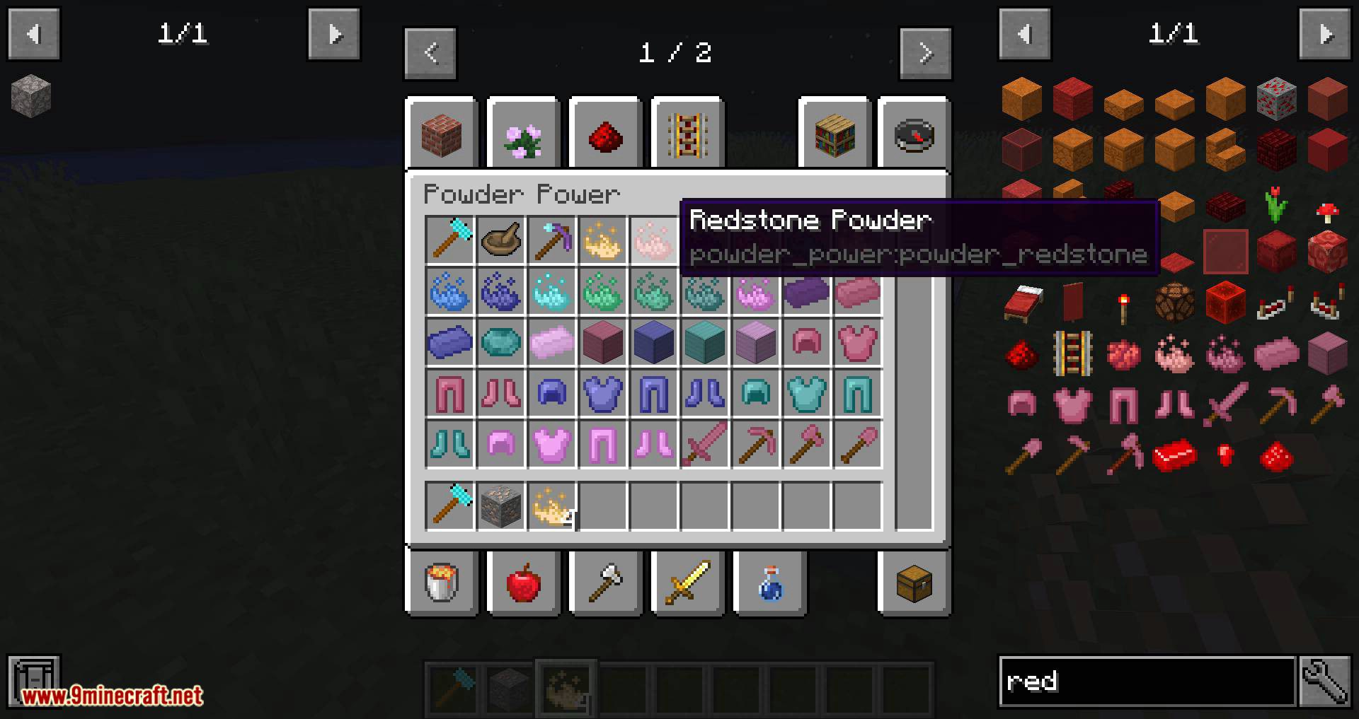 Vanilla Plus: Powder Power Mod (1.20.1, 1.19.2) - Gear Spanning from Iron to Beyond Diamond 8