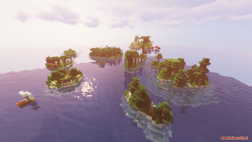 WaterBlock 3 Map 1.14.4 for Minecraft 5