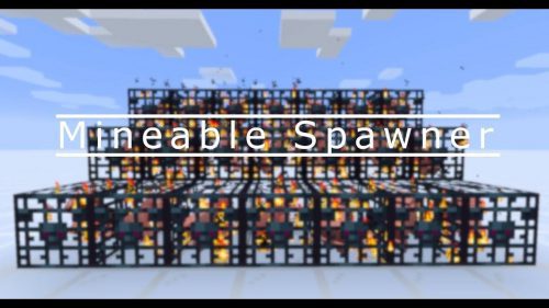 Mineable Spawner Data Pack (1.17.1, 1.14.4) – Easy Mob Farming Thumbnail