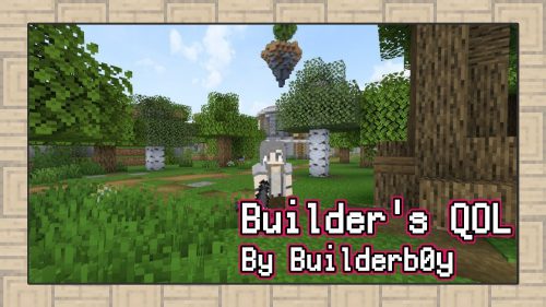 Builder’s Quality of Life Shaders Mod (1.21.3, 1.20.1) – Very Good on Framerate Thumbnail