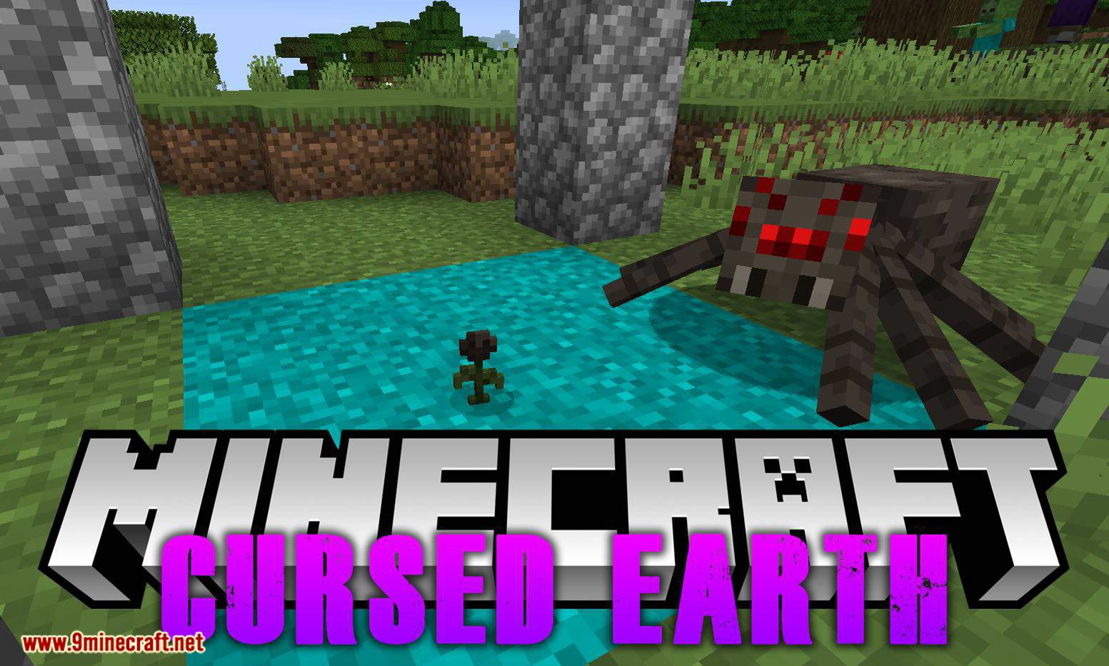 Cursed Earth Mod (1.19.3, 1.18.2) - Spawns Mobs Quickly 1