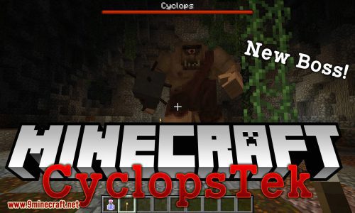 CyclopsTek Mod 1.12.2 (Adds a Deadly Cyclops Boss Mob) Thumbnail