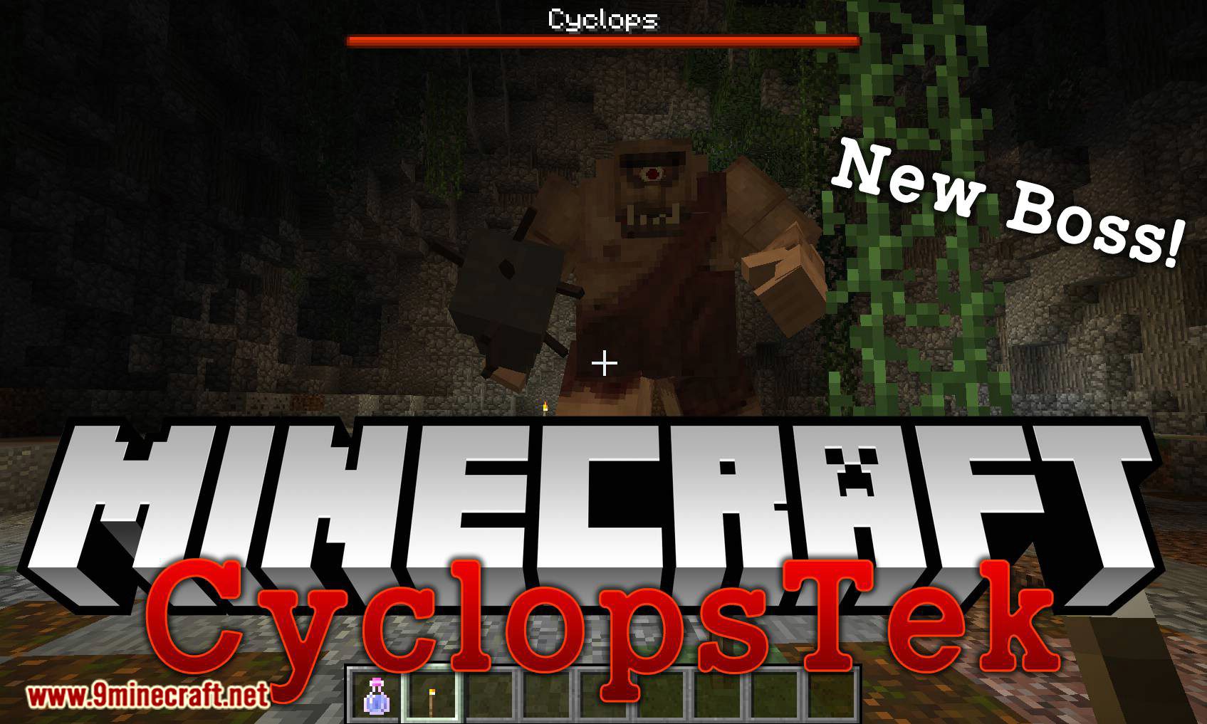 CyclopsTek Mod 1.12.2 (Adds a Deadly Cyclops Boss Mob) 1