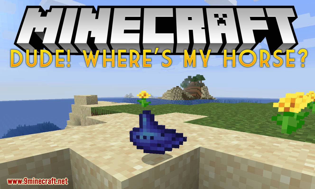 Dude! Where's My Horse? Mod 1.16.5, 1.15.2 (A Lightweight Horse-Finding Mod) 1