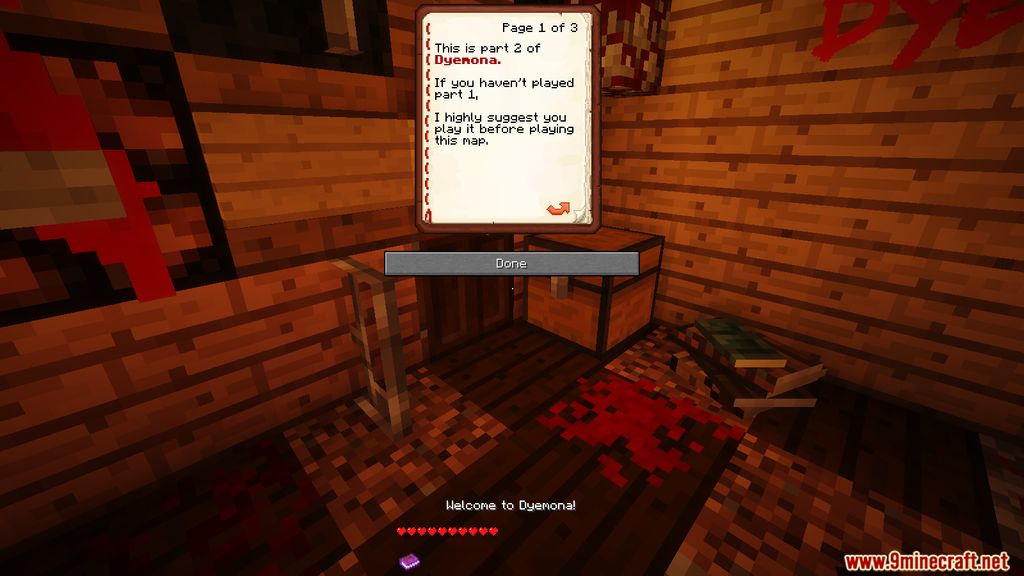 Dyemona 2: Labin Story Map 1.12.2 for Minecraft 3