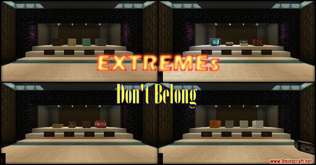 EXTREME's Don't Belong Map 1.14.4 for Minecraft 1